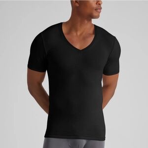 Tommy John Cool Men's Black V-Neck Undershirt